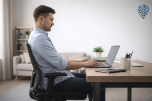 best sitting posture for lower back pain