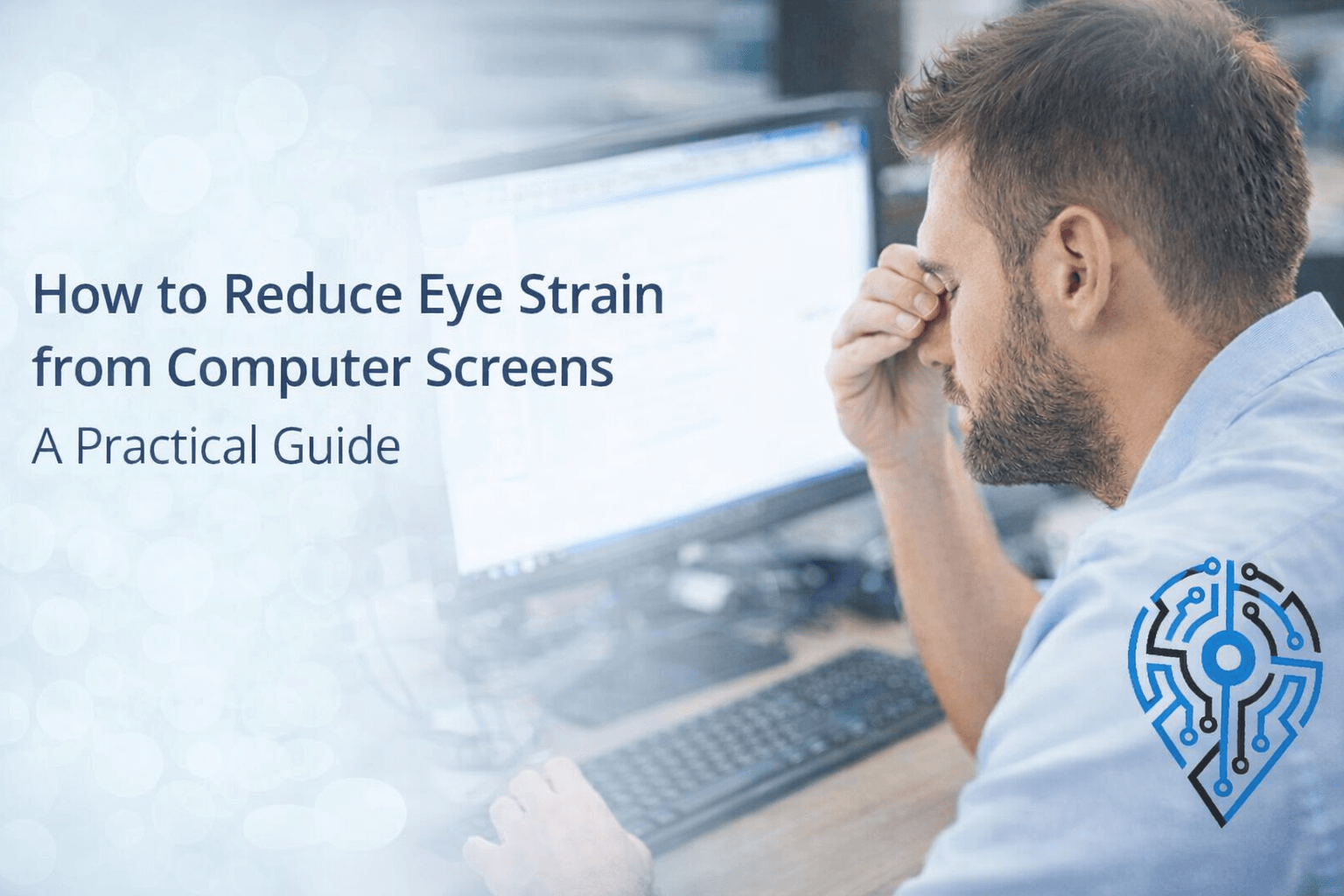 how to reduce eye strain from computer