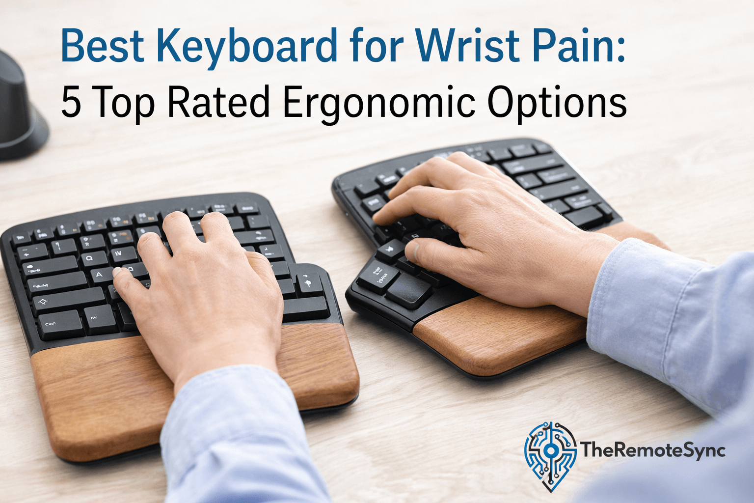 Best Keyboard for Wrist Pain: 5 Top Rated Ergonomic Options