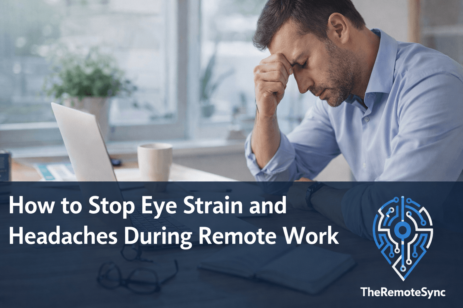 How to Stop Eye Strain and Headaches During Remote Work
