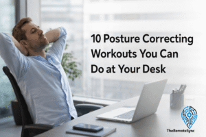 10 Posture Correcting Workouts You Can Do at Your Desk posture correcting workouts