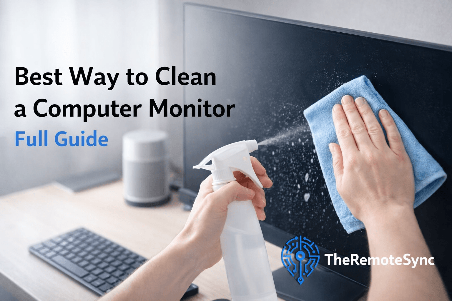 what is the best way to clean a computer monitor