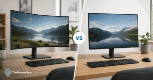 curved vs flat monitor