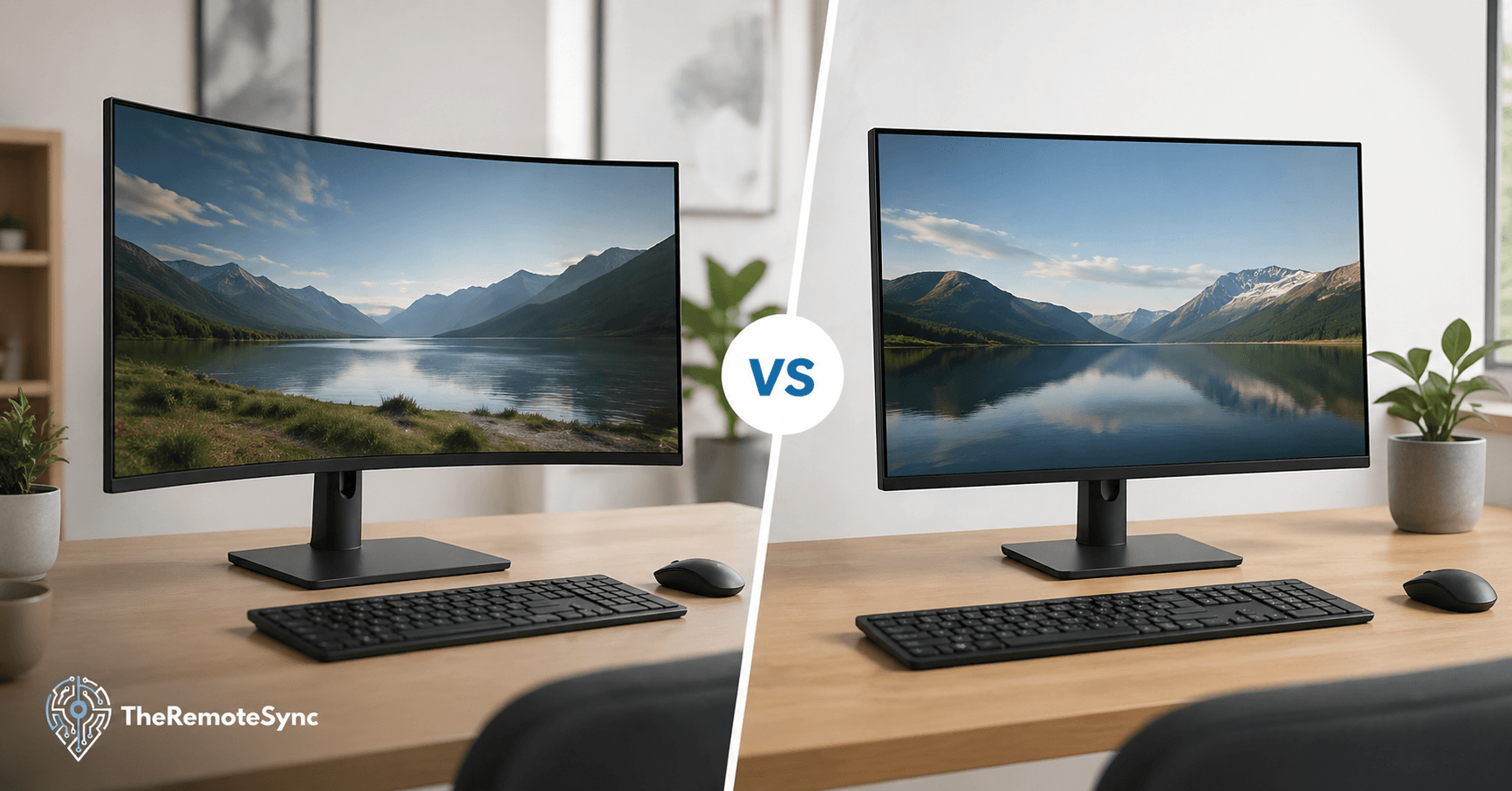 curved vs flat monitor
