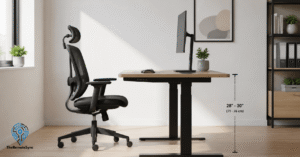 normal desk height