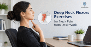 Deep Neck Flexors Exercises for Neck Pain from Desk Work Deep Neck Flexors